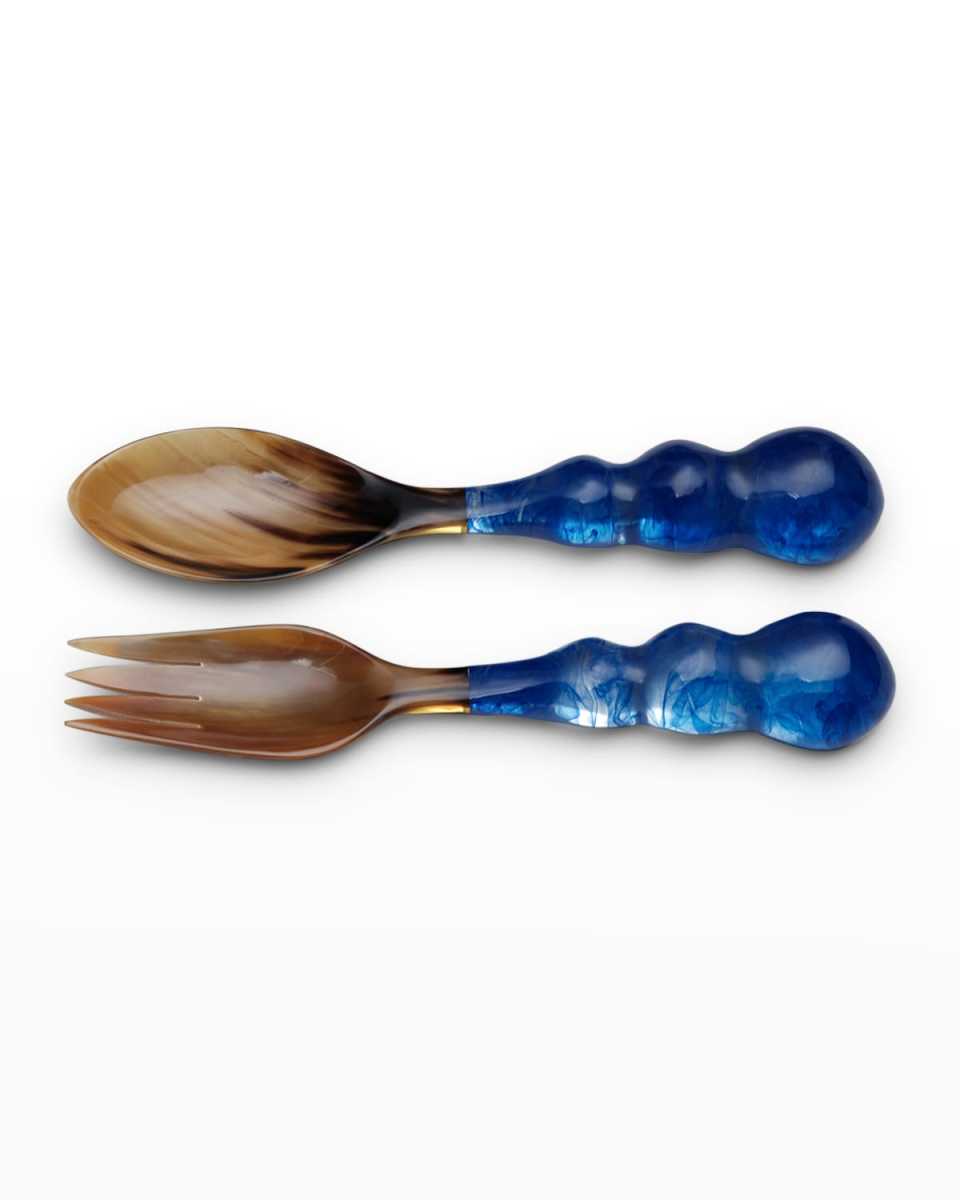 Mardi Gras Servers, Cobalt Blue